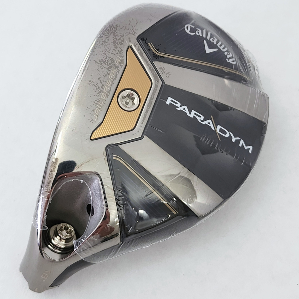 Left-Handed Callaway Paradym 3-Hybrid 18º Head & Screw Only LH "New Sealed"